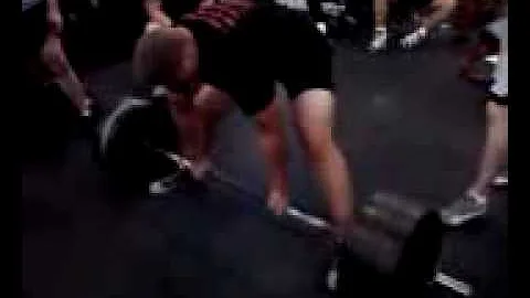UPA Powerlifting 9/2009 640lb Deadlift Reggie Gibbs