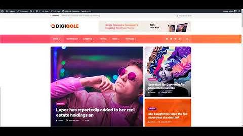 How to show most view post in Digiqole WordPress theme