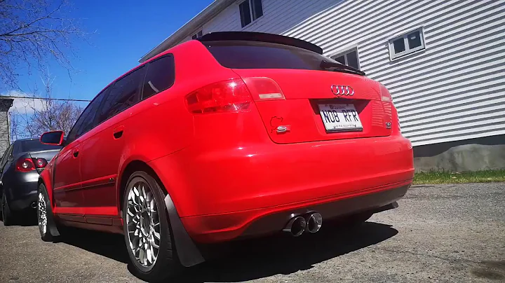 Audi A3 3.2 VR6 - Magnaflow Sport Catback exhaust (R32 sound)