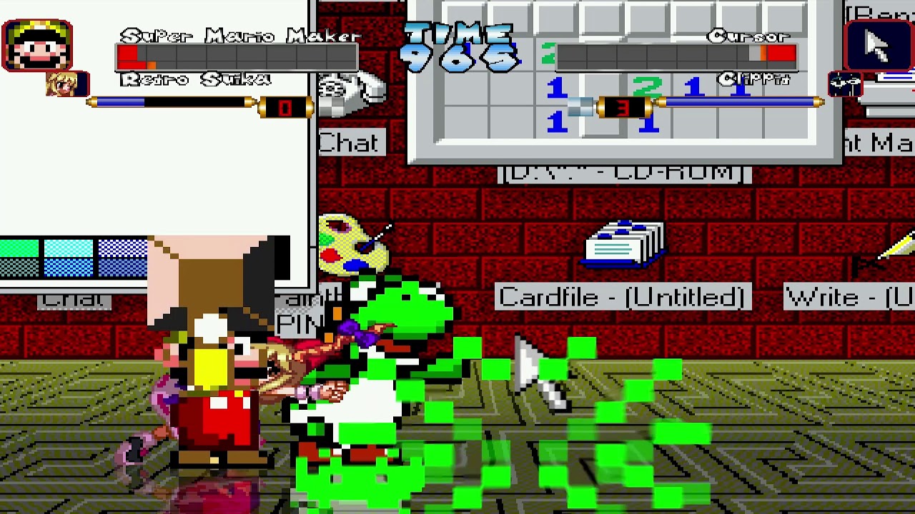 MUGEN 1.1 -  A "Retro" Battle