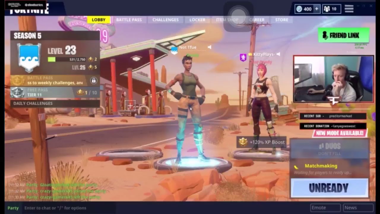 Tfue flirting w/ kittyplays @ $250000 tournament tfue moments
