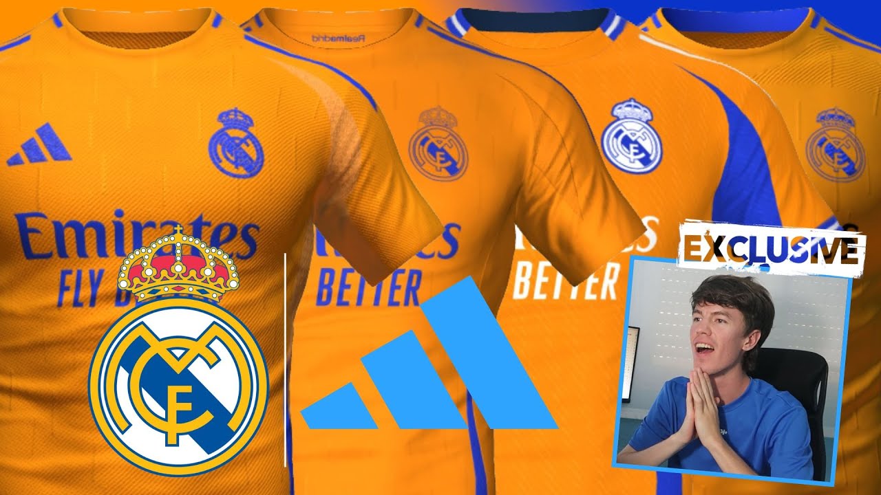 Será estampada: Filtran la segunda camiseta del Real Madrid 2024