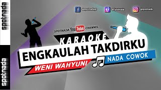 Engkaulah Takdirku | KARAOKE LIDA NADA PRIA