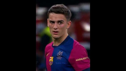 Gavi revenge on Rudiger 😈
