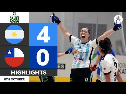 Argentina vs Chile (4-0) | HIGHLIGHTS WORLD CHAMPIONSHIP