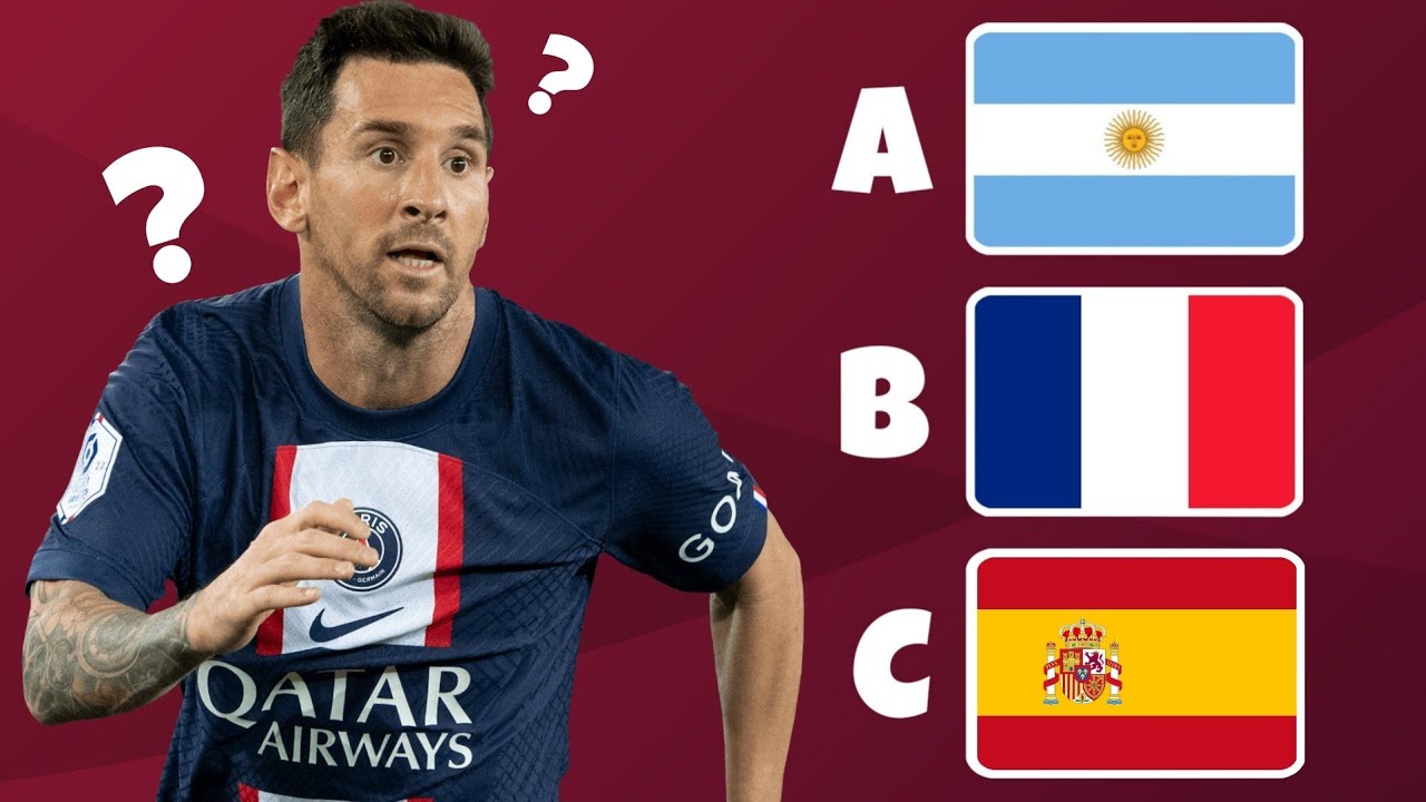 GUESS EACH PLAYER'S NATIONALITY 40 PLAYERS QUIZ FOOTBALL 2022 YouTube