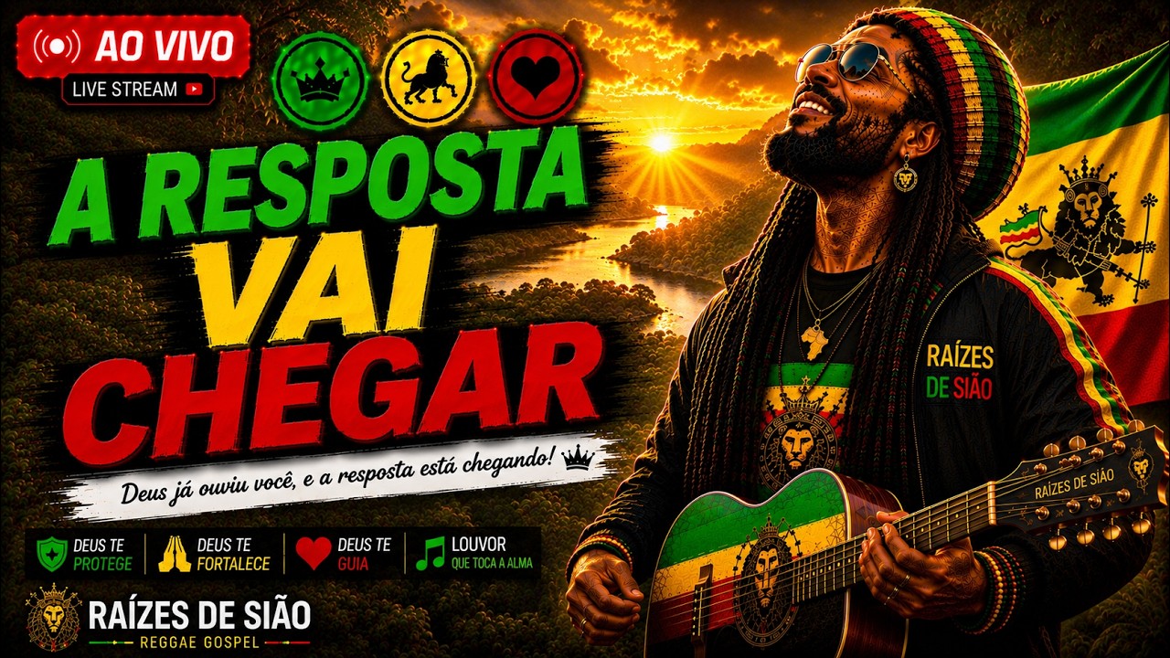 Watch 🔴 AO VIVO | Enquanto Você Espera a Resposta, Deus Está Agindo | Reggae Gospel 2026 on YouTube Watch 🔴 AO VIVO | Enquanto Você Espera a Resposta, Deus Está Agindo | Reggae Gospel 2026 on YouTube