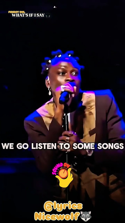 FIREBOY DML - WHAT'S IF I SAY 🎶💥🎼💥🎵(Lyrics) #lyricsNicewolf #whatsifisay #lyrics #viral #fyp #afro