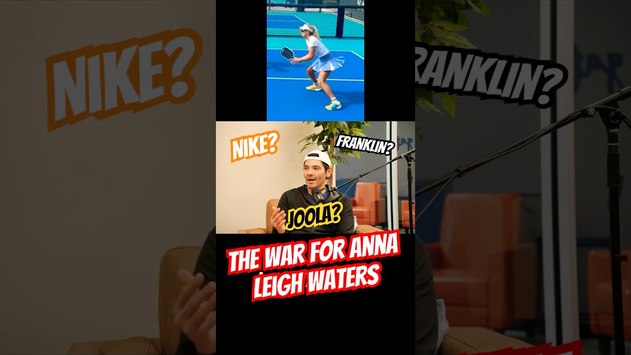 Will Anna Leigh play with a Nike paddle in 2026? #pickleball #annaleighwaters #nike #franklin