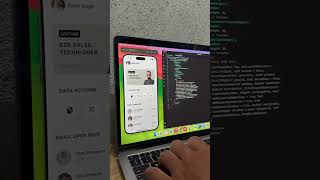 Fintech UI Design in 15s ⚡ Transactions + Expense Graph #flutter #dart #ai #vscode #idx