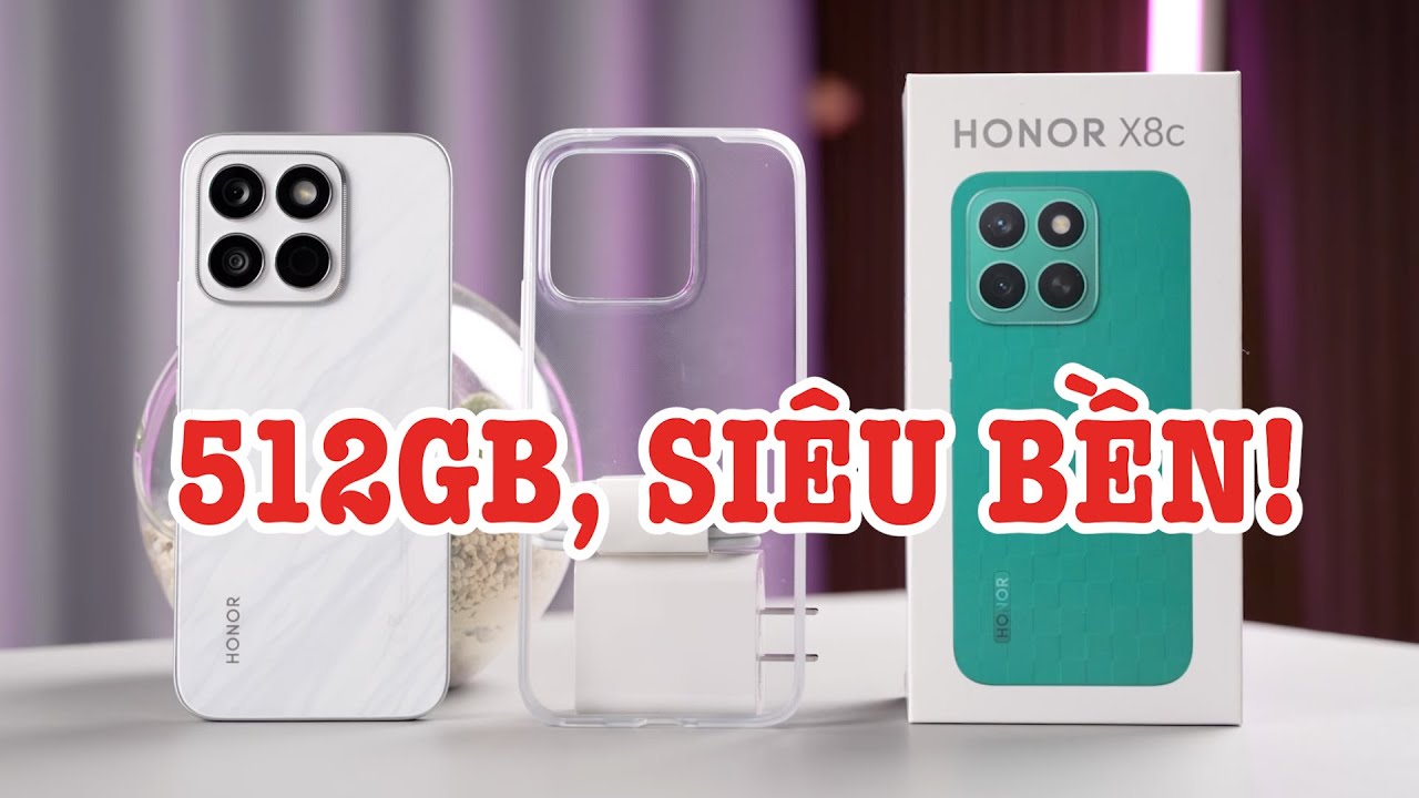 Mở hộp HONOR X8c: tầm trung, ROM 512GB, SIÊU BỀN, VẪN CHÊ!
