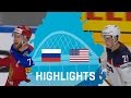 Russia - USA | Highlights | #IIHFWorlds 2017