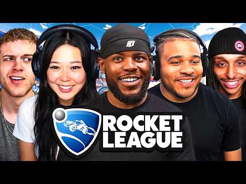 Chrinxtdoor Plays In Fanum's $50,000 Rocket League Tournament!