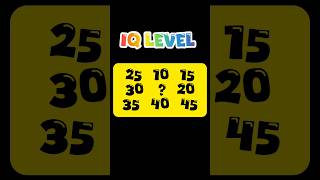 IQ level testing questions l maths questions video l brain test questions l #knowledgetest IQ video