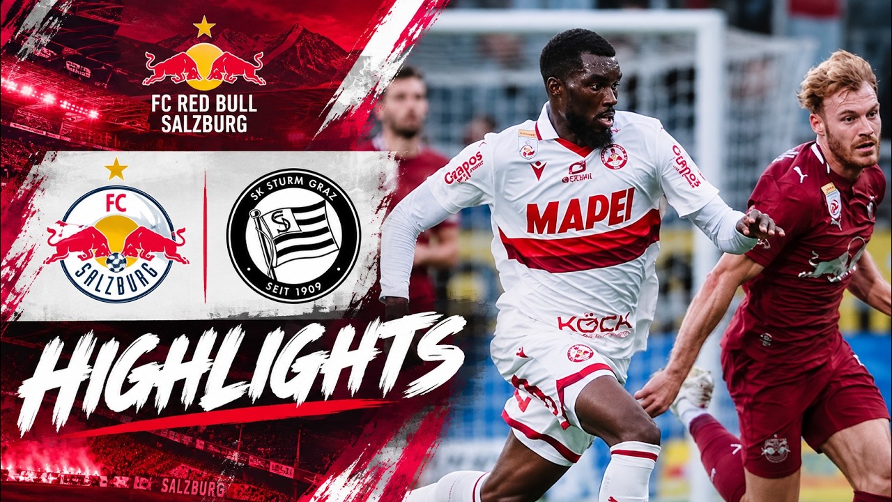 Grazer AK - Red Bull Salzburg 0-0 Highlights | Ö. Bundesliga - 2026/2027