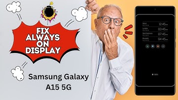 How To Fix Always On Display Not Working on Samsung Galaxy A15 5G (2025) – Step-by-Step Solution!
