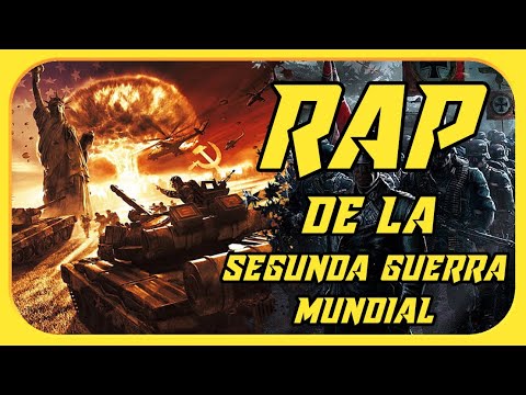La SEGUNDA GUERRA MUNDIAL en 3 MINUTOS en un RAP | Sucesos Históricos | CultuRap
