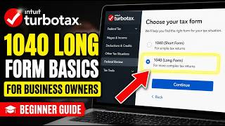 How to activate 1040 long form basics for business owners - Beginner Guide