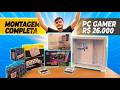 Montando PC GAMER AMD de 26K do CLIENTE pra Rodar Tudo em 2026