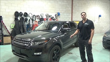 Range rover Evoque remote starter installation