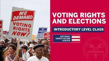 Voting Rights and Elections (Introductory Level)