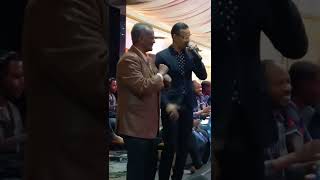 الفنان طه سليمان والموسيقار يوسف الموصلي  اغنية على قدر الشوق سمعها