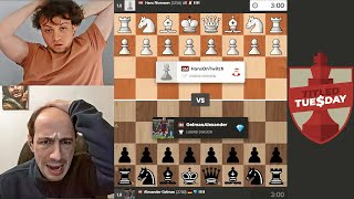 Ферзя ЖЕРТВУЕТ!!! Ханс Ниманн - Александр Гельман