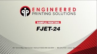 Industrial Inkjet Printer Printing Hanger Tags - EPSVT