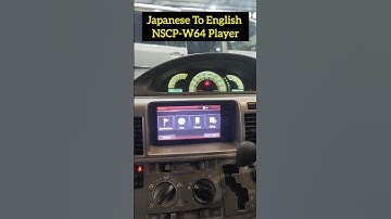 Japanese To English NSCP-W64 Player #viralvideo #automobile #caraccessories #viralshort #viral