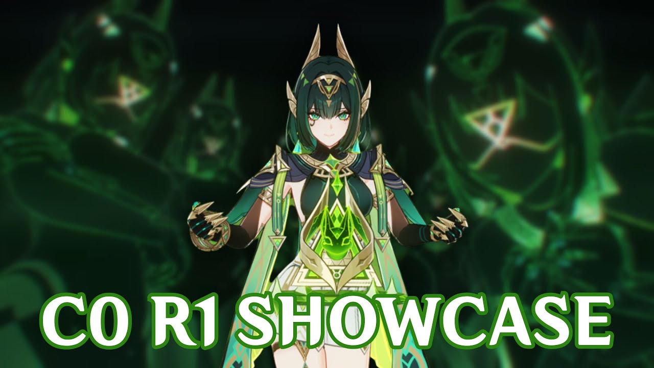 C0 R1 Nefer Showcase | Genshin Impact - YouTube