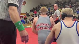 144 lbs Brecksville Final Herman, Brecksville vs A. Davis, Dundee