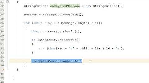 How to Encrypt Data Using Caesar Cipher in Java (Simple)