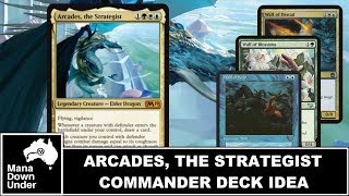 Magic Cards Wall Tribal ***Custom Commander Deck*** Arcades the Strategist 