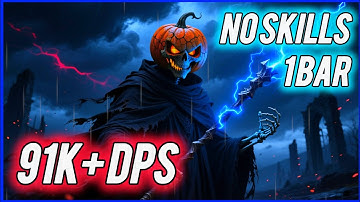 ESO WHO NEEDS SKILLS?🎃 91200 Dps Heavy Attack Sorc AFK Pets! Update 48 (2025)
