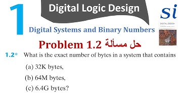 Digital Logic Design Morris Mano | Problem 2 solution | حلول تمارين كتاب | تصميم منطقي رقمي