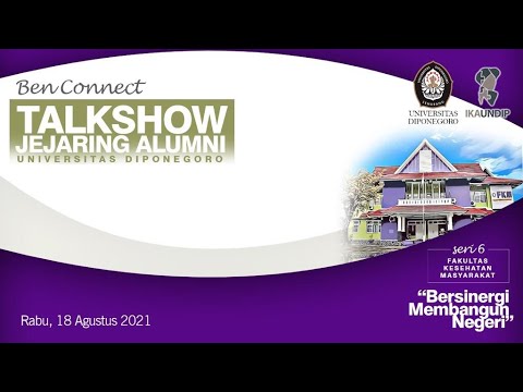 Talkshow Jejaring Alumni UNDIP