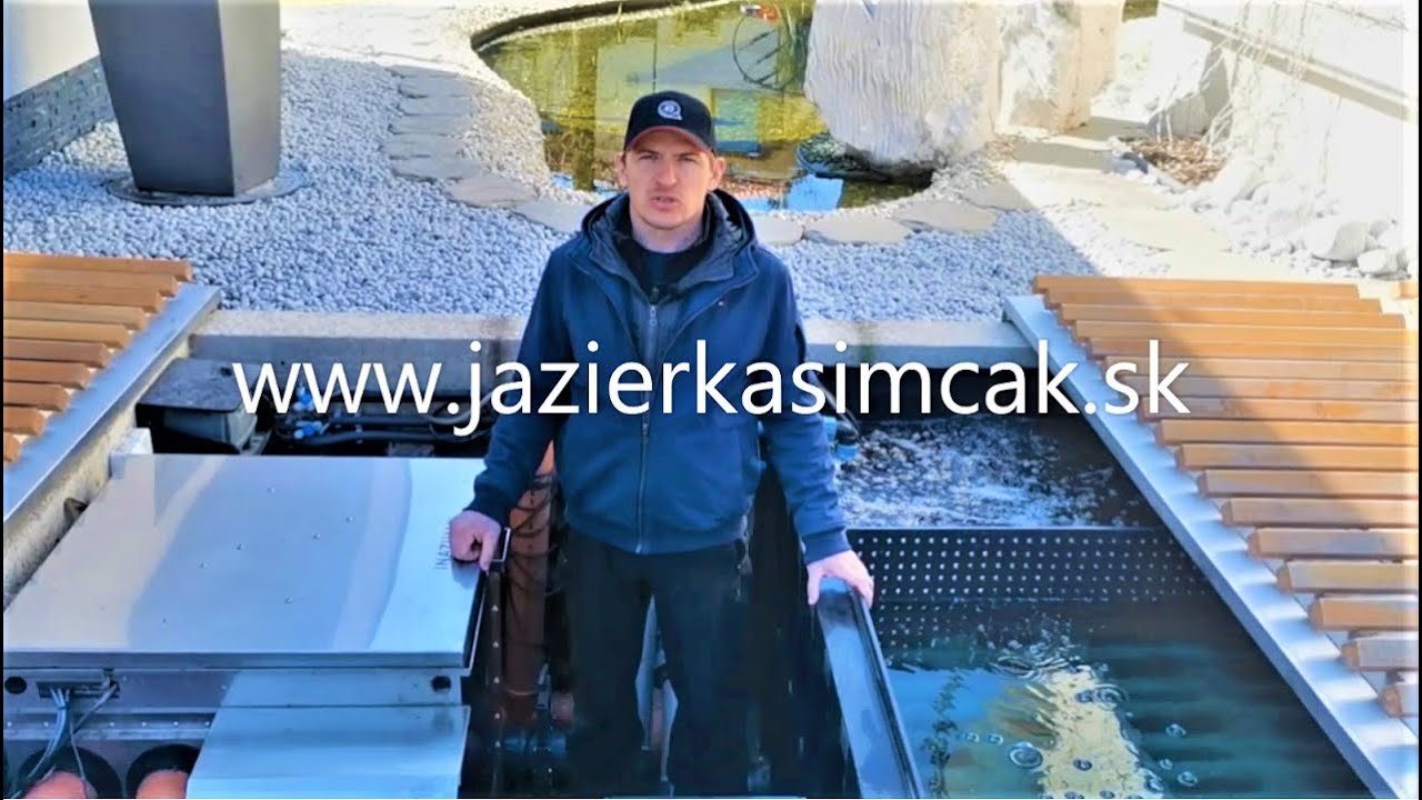 Jazierkovy filter Inazuma - Praktická ukážka www.jazierkasimcak.sk