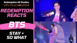 BTS (방탄소년단) 'Stay + So What' Live PTD On Stage Las Vegas Day-4 (Redemption Reacts)