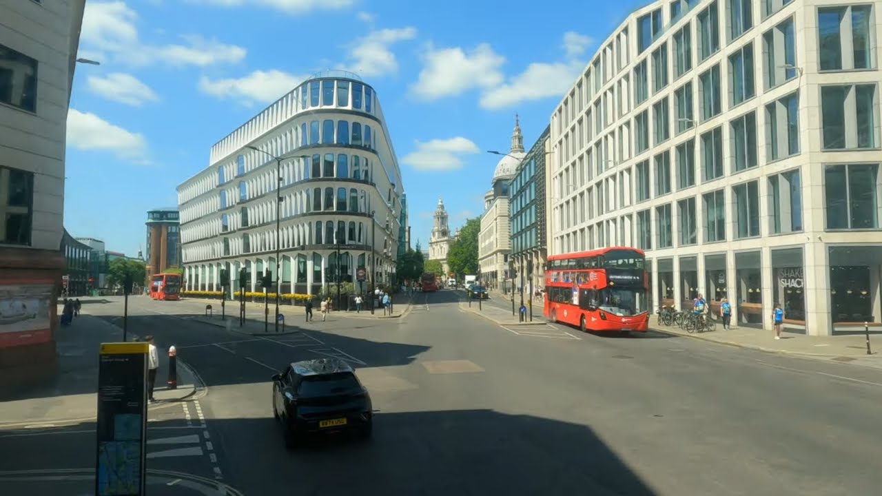 LONDON BUS ROUTE 17🇬🇧🚌 - London Bridge to Archway via KINGS CROSS, CALEDONIAN ROAD, HOLLOWAY