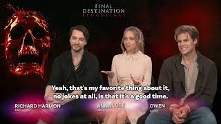 Final Destination Bloodlines Interview with Cast Crew
