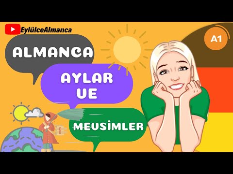 28. Ders ALMANCA  AYLAR VE MEVSİMLER | DİE JAHRESZEİTEN UND DİE MONATE