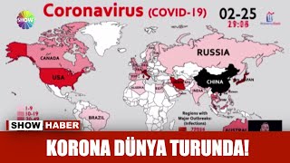 Korona dünya turunda! Resimi