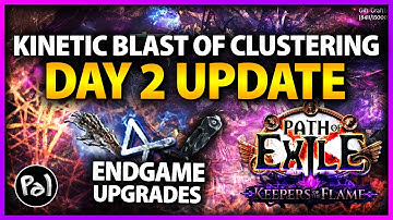 Kinetic Blast of Clustering Hierophant Day 2 Update | Wand Craft & Runegraft | Path of Exile 3.27