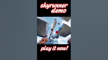 SkyRunner Announcement Trailer — Demo Out Now! #gamedev #gaming #gamedevelopment