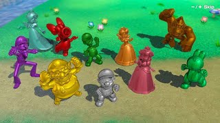 If All 10 Characters Were Metallic In Mario Party Superstars