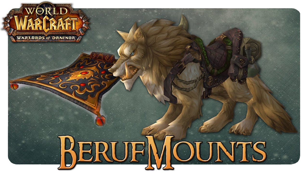 World of Warcraft: Kriechender Teppich & Staubmhnenterrorwolf  |WoD-Special| [GERMAN/DEUTSCH]