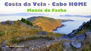 Costa da Vela: Cabo Home y Monte do Facho (frente a las Cíes, Cangas do Morrazo)