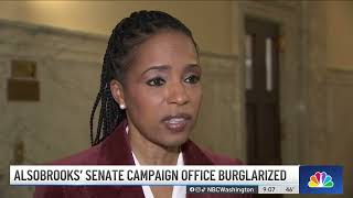 Alsobrooks' Senate campaign office burglarized | NBC4 Washington