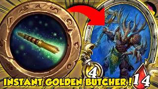 Splinter into Golden Butcher gives us an INSANE UNDEAD GAME! | Hearthstone Battlegrounds screenshot 3