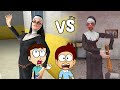 Evil Nun 2 vs Evil Nun 1 - Android Game | Shiva and Kanzo Gameplay